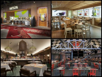 Restaurants at Sahara Hotel in Las Vegas