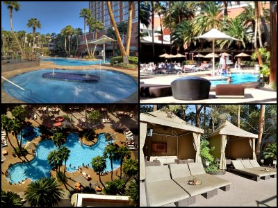 Pools at Treasure Island Hotel in Las Vegas
