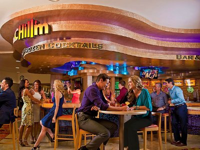 Nightlife at Tropicana Hotel in Las Vegas