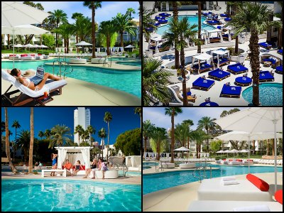 Pools at Tropicana Hotel in Las Vegas