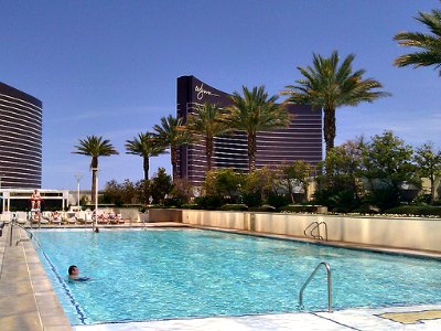 Pools at Trump International Hotel in Las Vegas