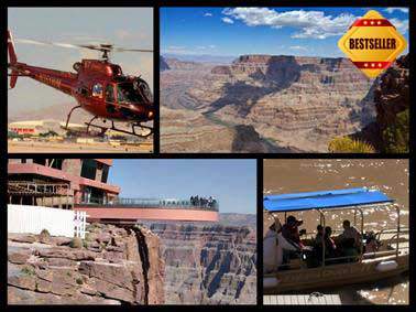 4 in 1 Grand Canyon tours helicopter