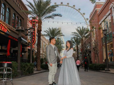 Las Vegas Wedding Ceremony on the High Roller
