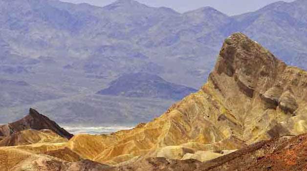 Zabriskie Point in Death Valley