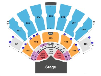 Seating Chart Planet Hollywood